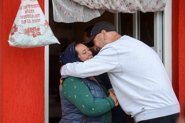 Omul de afaceri Viorel Catarama a mers în comuna ialomiteana Barbulesti, joi 7 mai 2020