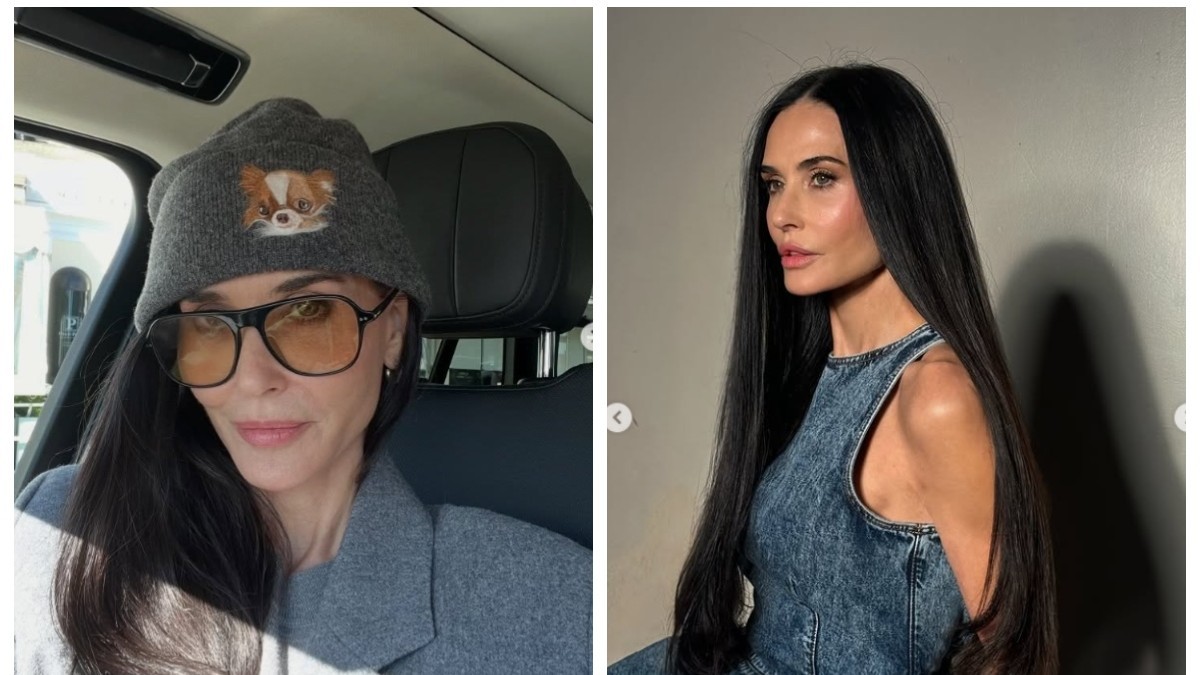 Demi Moore se menține într-o formă de invidiat, la 63 de ani