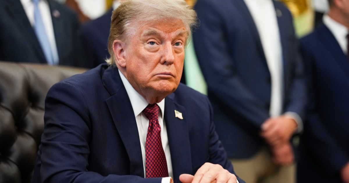 Președintele american Donald Trump, în Biroul Oval de la Casa Albă