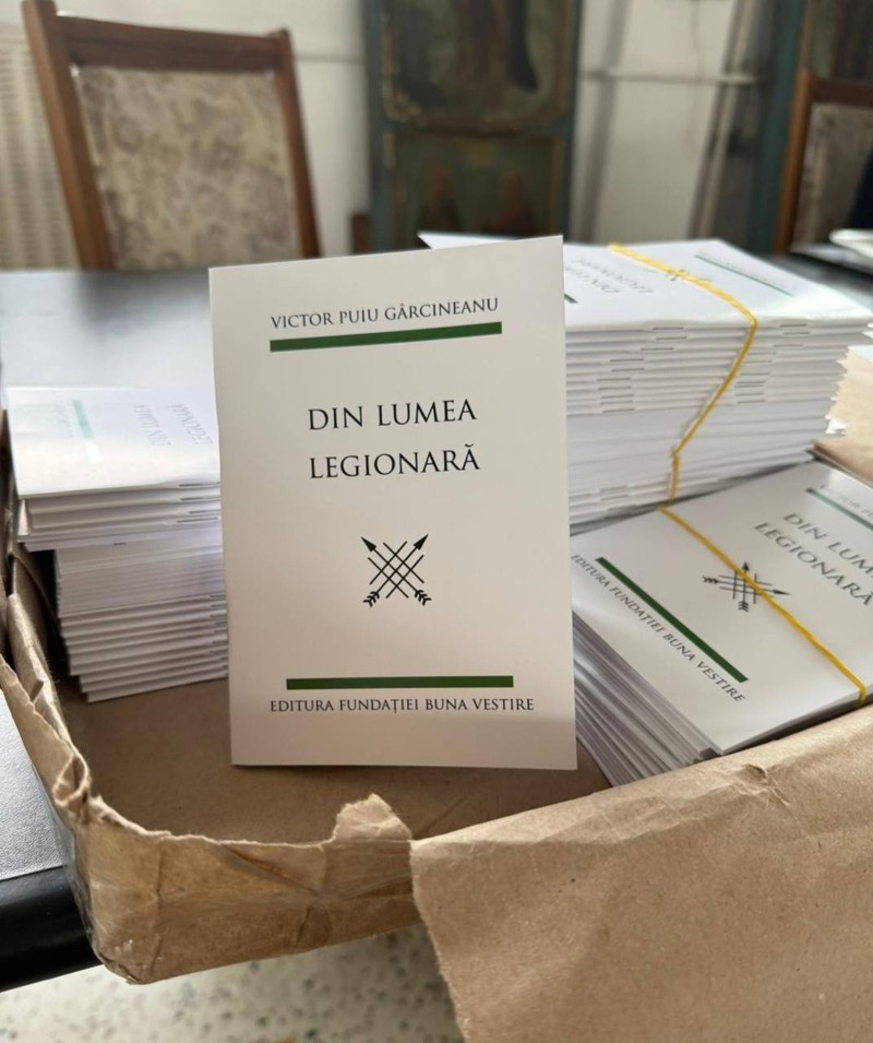 cărți „Din lumea legionară”, puse la vânzare pe Telegram