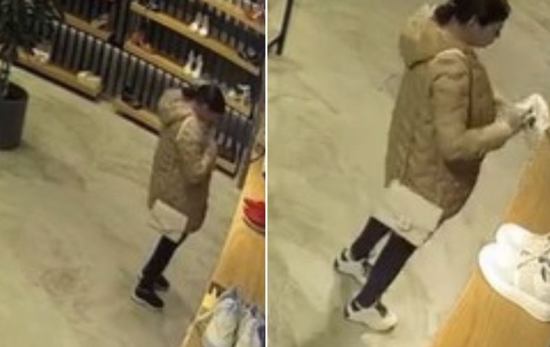 O bucureșteancă și-a lăsat pantofii vechi și a plecat cu cei noi fără să plătească. Magazinul păgubit face haz de necaz: „Codul HOATZA20 pentru 20% reducere” | VIDEO