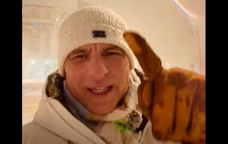 Clipul video postat de Dan Negru după ce România a fost acoperită de zăpadă: „M-a sunat mama speriată”
