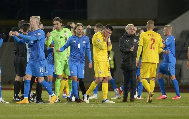 Islanda - România 2-1. Naționala condusă de Mirel Rădoi a ratat calificarea la EURO 2020, după un meci în care a avut un singur șut pe poartă