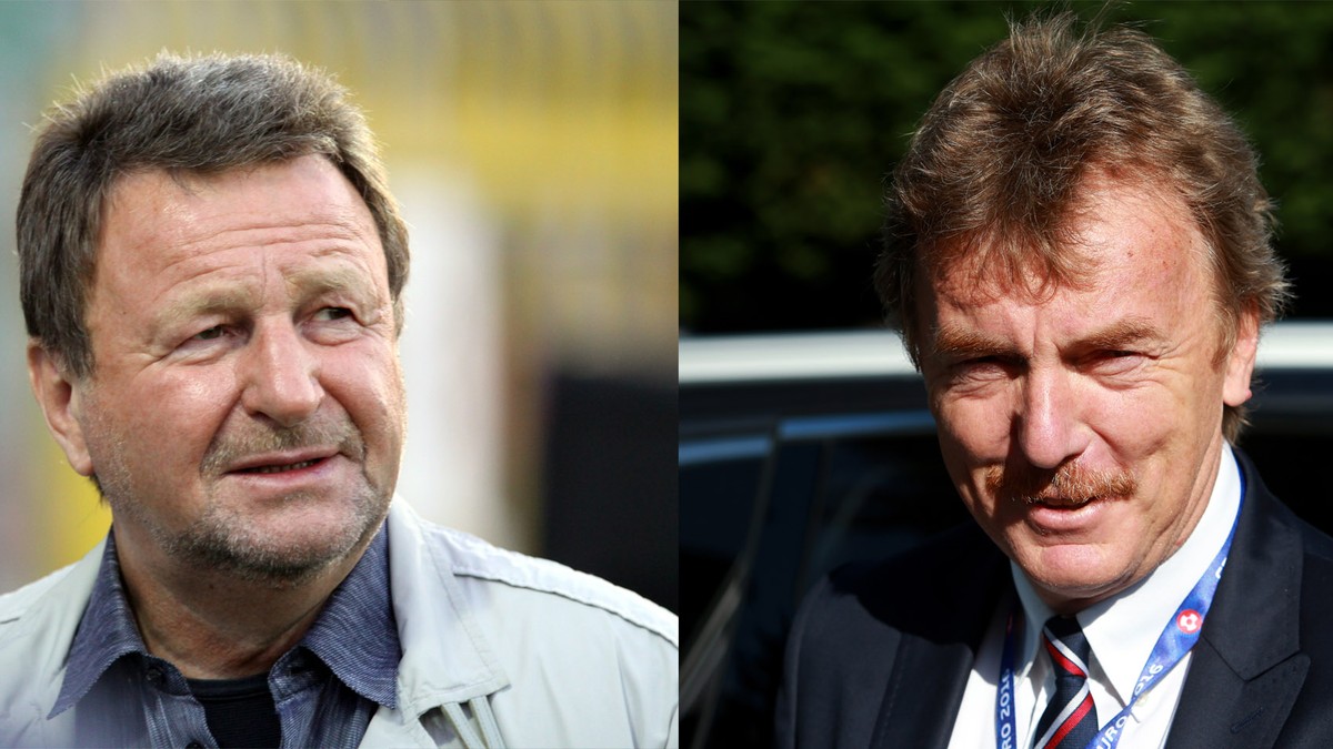 Józef Wojciechowski, stânga, a fost contracandidatul lui Zbigniew Boniek la președinția Federației Poloneze de Fotbal