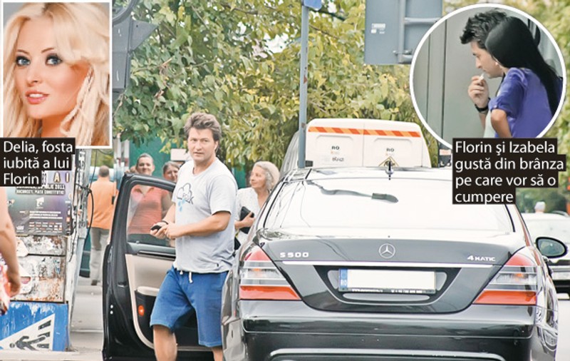 Florin Moldoveanu, fostul iubit al Deliei, cu Merţanu la piaţă