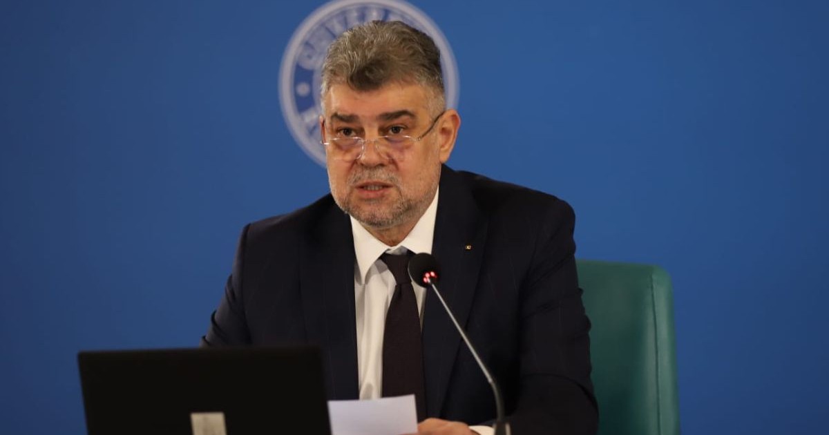 Marcel Ciolacu, premierul României, ședință de Guvern 28 ianuarie 2025