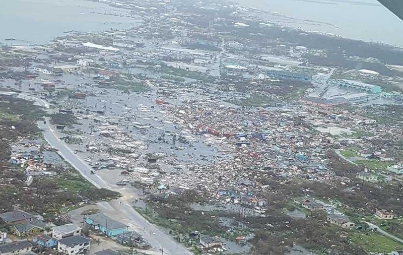 Imagini tulburătoare cu dezastrul fără precedent lăsat de uraganul Dorian în Bahamas