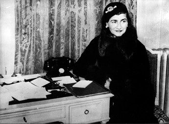Feb 23, 1932 - London, England, UK - (File Photo) COCO CHANEL (born Gabrielle Bonheur Chanel) was a pioneering French fashion designer whose modernist philosophy, menswear-inspired fashions, and pursuit of expensive simplicity made her arguably the most important figure in the history of 20th-century fashion. Her influence on haute couture was such that she was the only person in the field to be named on TIME Magazine's 100 most influential people of the 20th century. PICTURED: COCO CHANEL on a trip to London.,Image: 23936449, License: Rights-managed, Restrictions: , Model Release: no, Pictured: [Chanel, Coco]