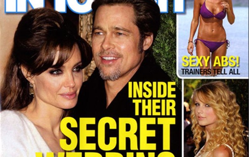Angelina Jolie şi Brad Pitt s-au căsătorit