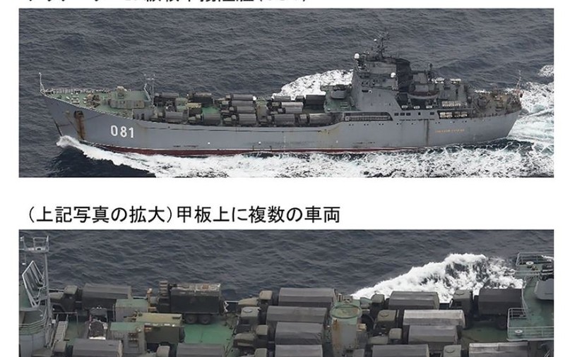 Rusia ar putea aduce noi trupe în Ucraina. Patru nave cu echipament militar se îndreaptă spre Europa, anunță Japonia