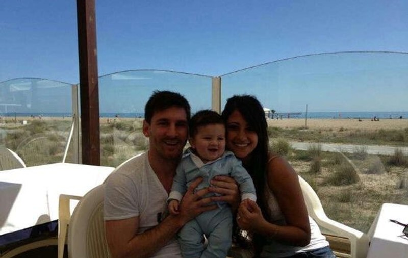 Grăsunul ăsta este puştiul lui Leo Messi!