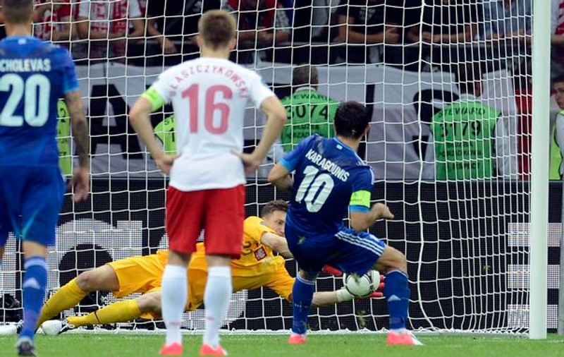 Aşa s-a văzut meciul Polonia - Grecia 1-1 | FOTO