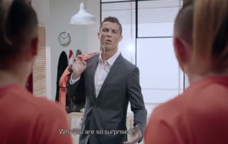 Ronaldo și-a mai făcut rost de un scandal, după ultima reclamă