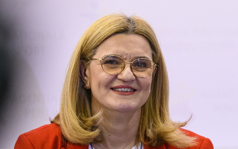 Fostul presedinte al Agentiei Nationale pentru Sport, Elisabeta Lipa, participa la ceremonia oficiala de predare- primire a mandatului, la sediul ANS, in Bucuresti, joi, 16 ianuarie 2025. ALEXANDRU DOBRE / MEDIAFAX FOTO.
