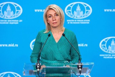 Maria Zaharova, purtătoarea de cuvânt a Ministerului Afacerilor Externe din Rusia. Foto: Profimedia