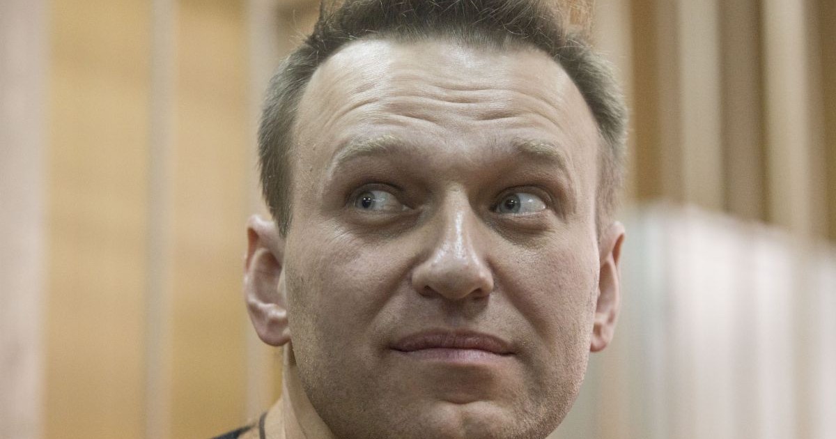 Prim plan Alexei Navalnîi, văzut în timpul procesului detenției sale la un miting neautorizat împo. Imagine cu caracter Ilistrativtriva corupției, la tribunalul Tverskoi din Moscova, Rusia, 27 martie 2017, RUSIA, MOSCOVA: