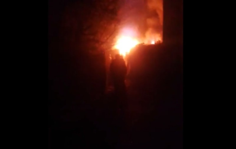INCENDIU la un club de rock! Clienții au ieșit în stradă | VIDEO