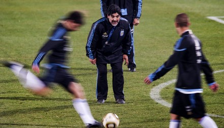 Ca antrenor, Maradona nu a ajuns la gloria de fotbalist. Foto: Hepta