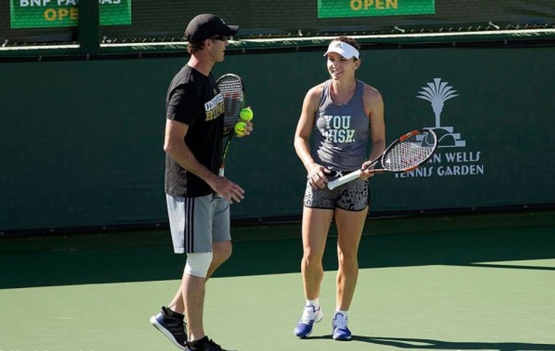 Simona Halep și antrenorul ei, australianul Darren Cahill, au bătut palma: vor colabora și anul viitor. Îi plătește 1.000.000 de euro pe an