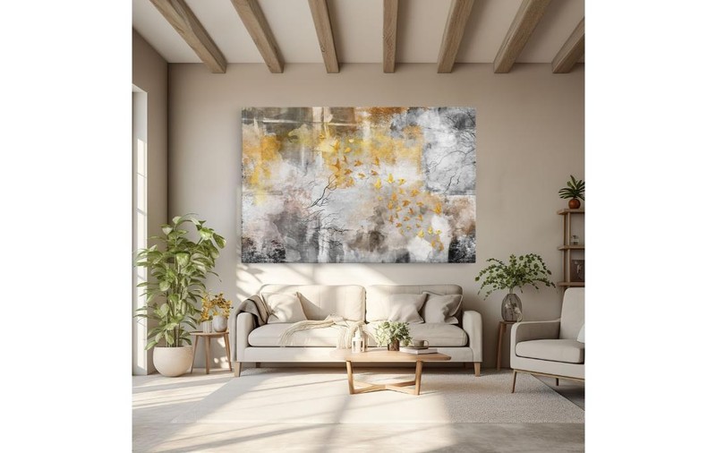 Tablouri canvas pentru living: cum alegi dimensiunea și poziționarea corectă