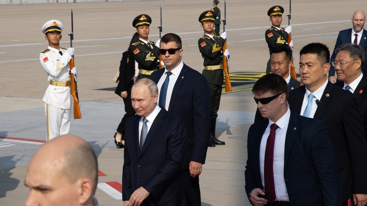 Putin a ajuns in China. Foto: Profimedia