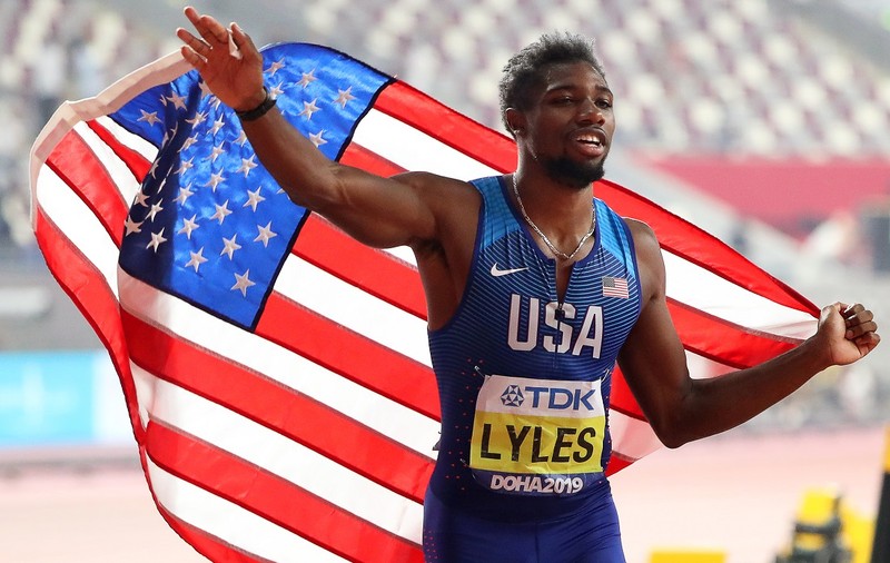 VIDEO  | Atletul Noah Lyles a crezut că a stabilit un nou record mondial, dar s-a înșelat. Distanța alergată nu a fost cea regulamentară
