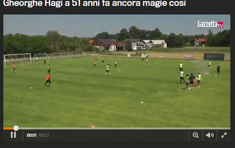 Hagi e ”Regele”! Deși Ianis tocmai a fost transferat la Fiorentina, italienii i se închină tot lui Gică! Reușita lui face vâlvă pe Internet / FOTO & VIDEO