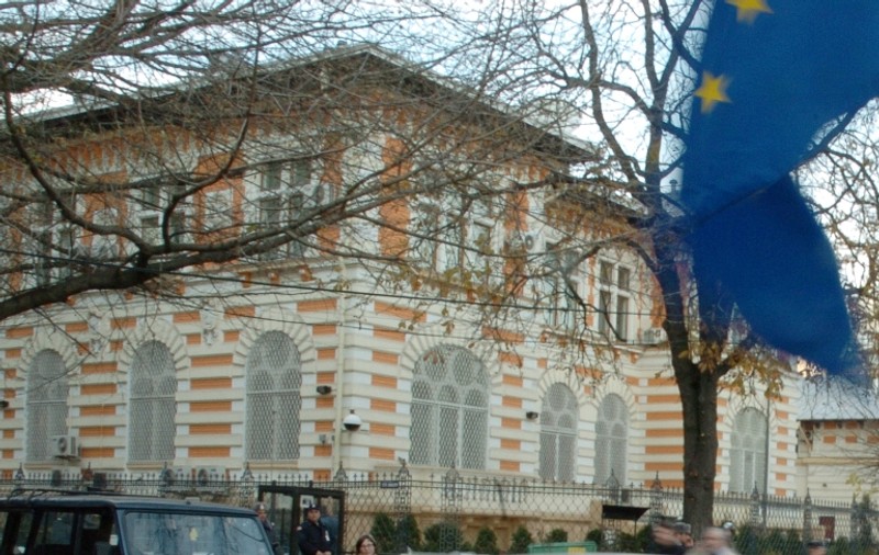 A dispărut schiţa Ambasadei SUA