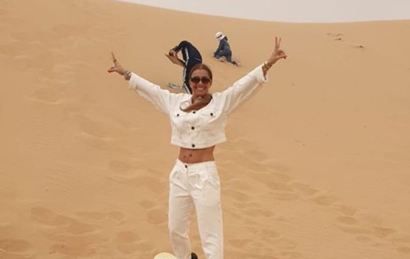 Anamaria Prodan, în cel mai minuscul costum de baie