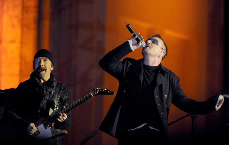 U2, locul 1 în topul celor mai mari încasări din muzică în SUA