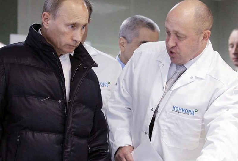 Evgheni Prigojin, alături de Vladimir Putin | Foto: Profimedia