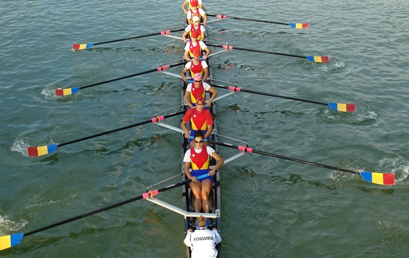 Echipajul feminin de opt rame cu cârmaci, pe locul 4 la Campionatele Europene