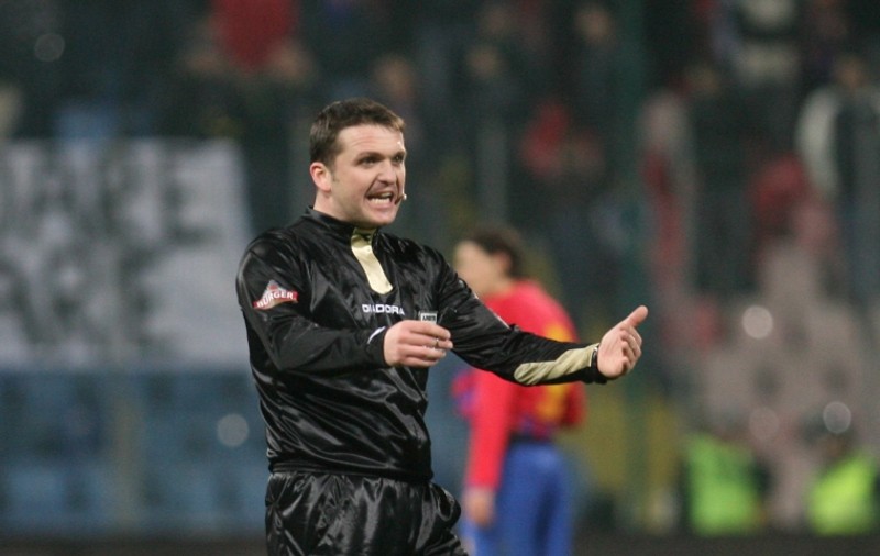 Arbitrul Drăgănescu a fost retrogradat