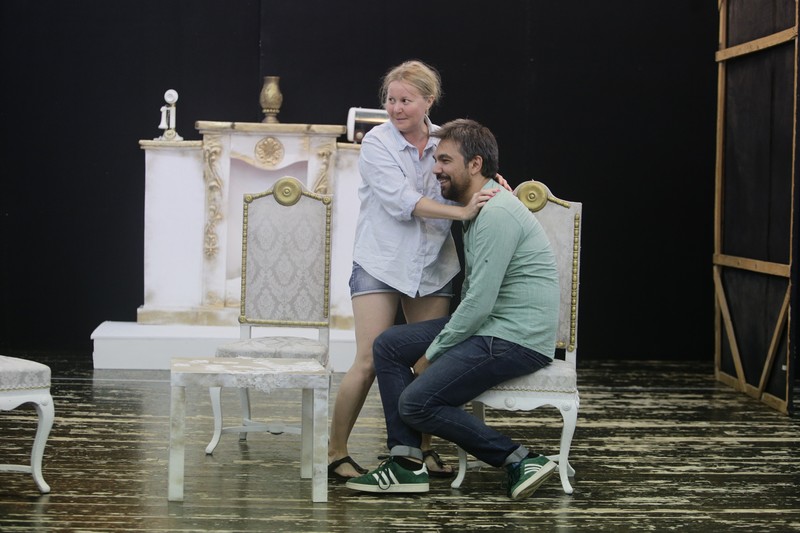 Tania Popa și Andreas Petrescu formează un cuplu în spectacolul "Azi nu! Poate mâine!"