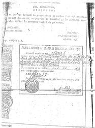 Facsimil după procesul-verbal din 12 septembrie 1940