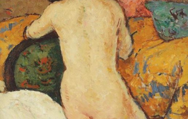 Un nud realizat de Tonitza poate deveni cea mai scumpă pictură vândută în România