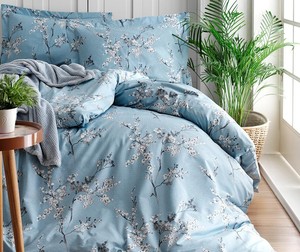 Lenjerie de pat King Ranforce Chicory Blue la 89,99 lei