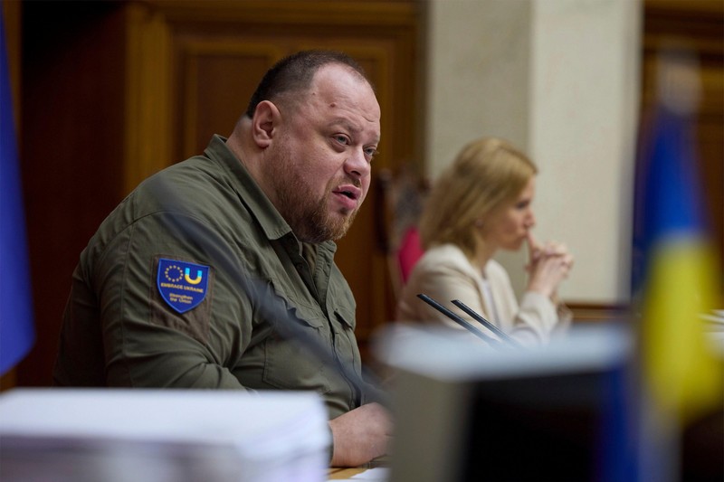 Ruslan Stefanciuk, șeful parlamentului ucrainean | Foto: Profimedia