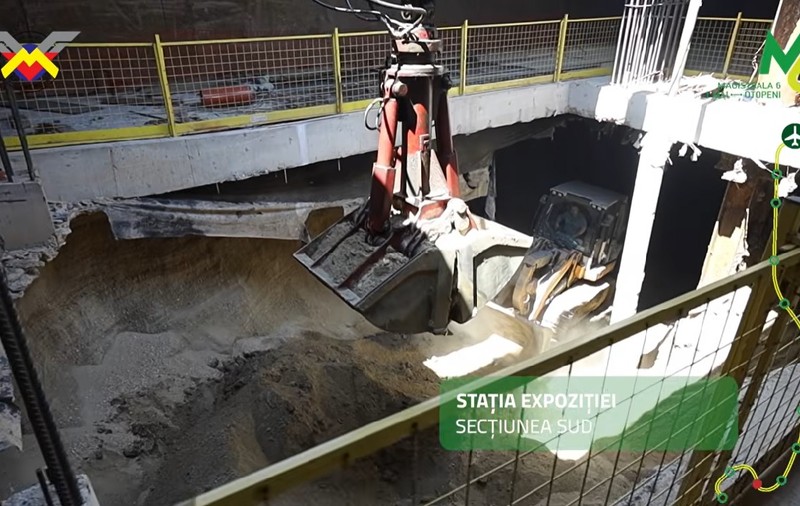 Magistrala 6 de metrou înaintează sub București: Câți kilometri au excavat „Sfânta Maria” și „Sfânta Ana” și care este stadiul stațiilor