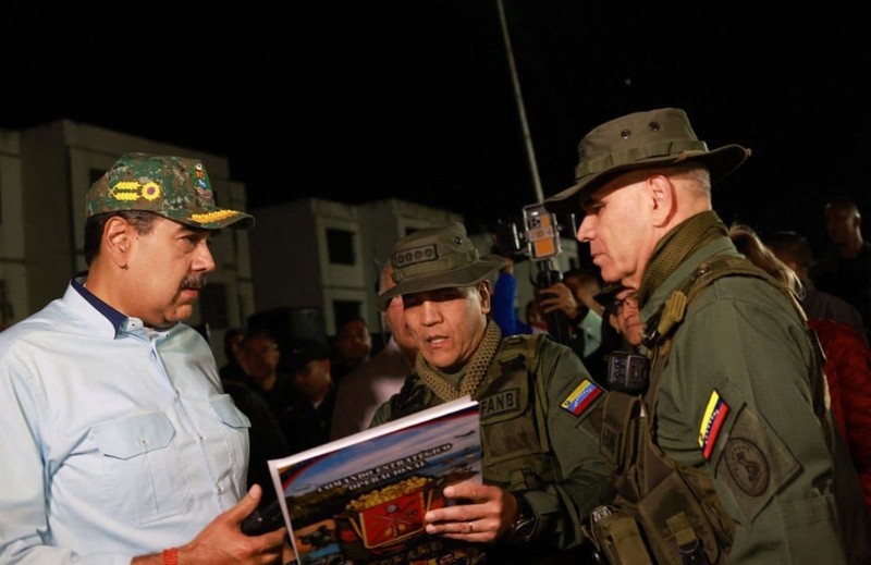 Nicolas Maduro( stânga). Imagine cu caracter ilustrativ. Foto: Hepta
