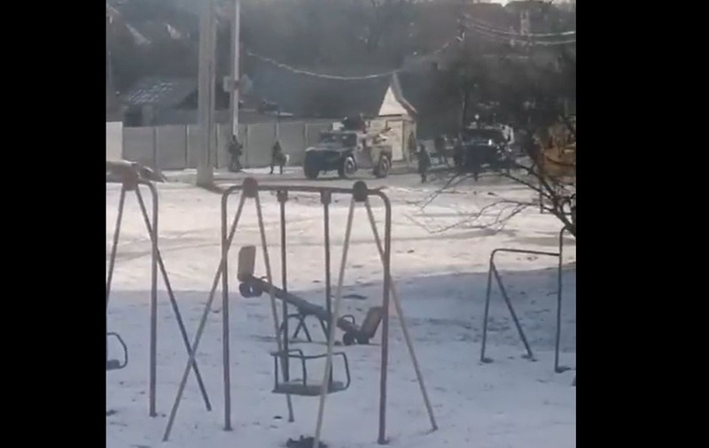 Filmări cu luptele de pe străzile din Harkov, după ce rușii au intrat în oraș