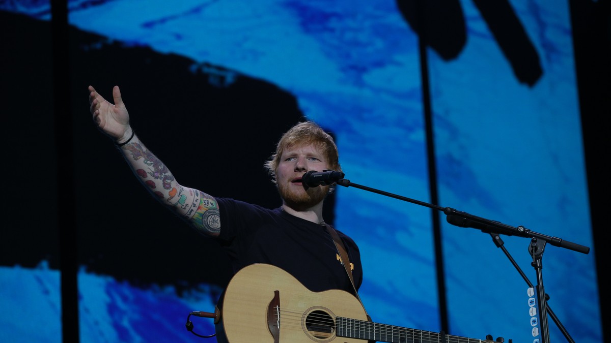 Ed Sheeran, concert excepțional la București. Atmosferă incendiară