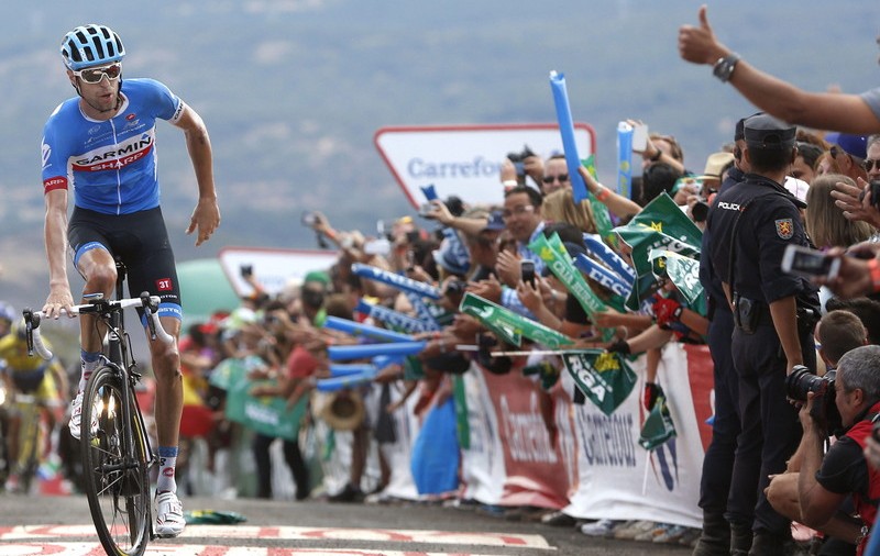 Ryder Hesjedal a câştigat etapa a 14-a a Turului Spaniei. Contador rămâne lider la general