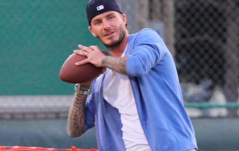 Victoria i-a făcut cadou un câine lui David Beckham