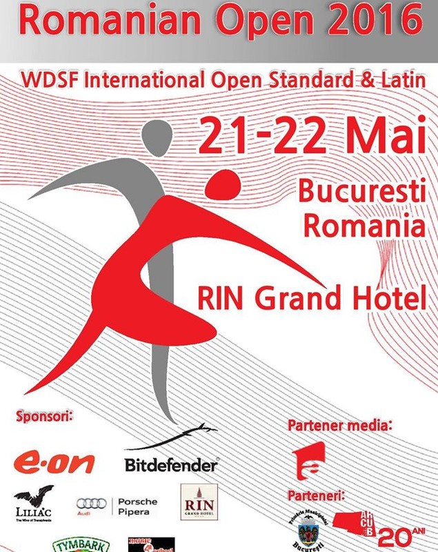 Mai multe perechi de dansatori sportivi de top mondial deschid Romanian Open 2016 / GALERIE FOTO