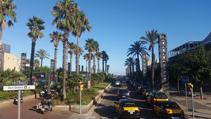 Stradă din Barcelona