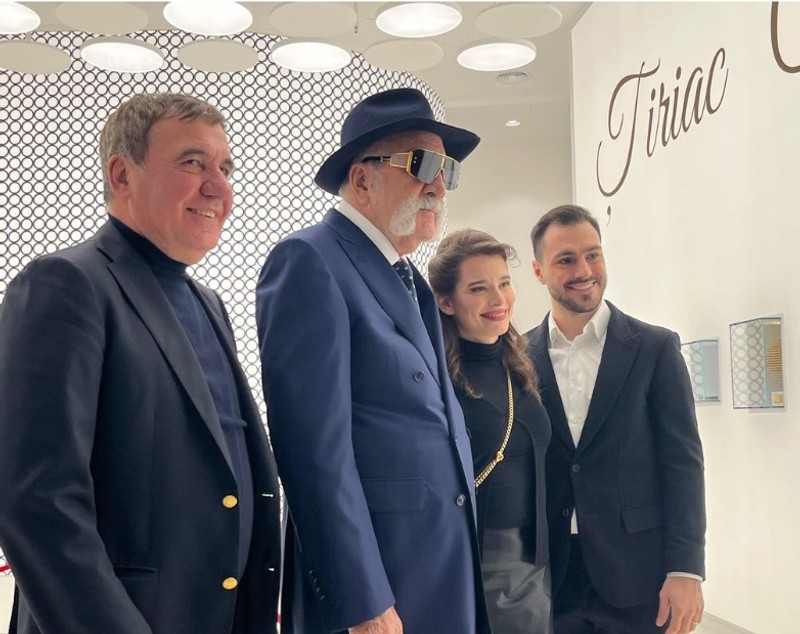 Ion Țiriac, apariție alături de Ioana, unica lui fiică. La același eveniment au fost și Kira Hagi și soțul Thomas Ferfelis