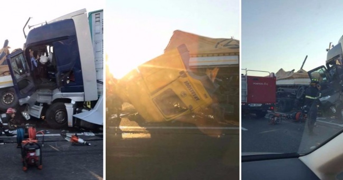 accident pe autostrada A1, în județul Arad