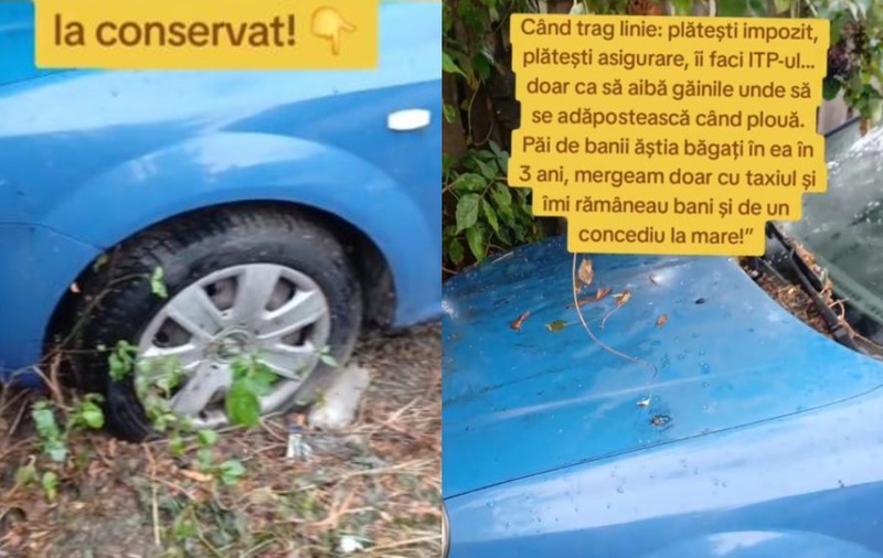 Un român din Italia a cumpărat o mașină pentru vacanțele în țară, a mers 50 de kilometri cu ea și apoi a ajuns „un monument al diasporei”