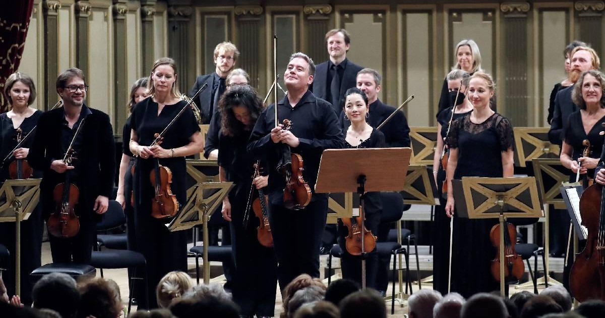 Imagine ilustrativă din timpul unuia dintre concertele de la Festivalul George Enescu